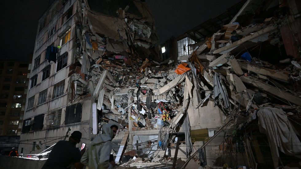 Immagine del terremoto in Venezuela