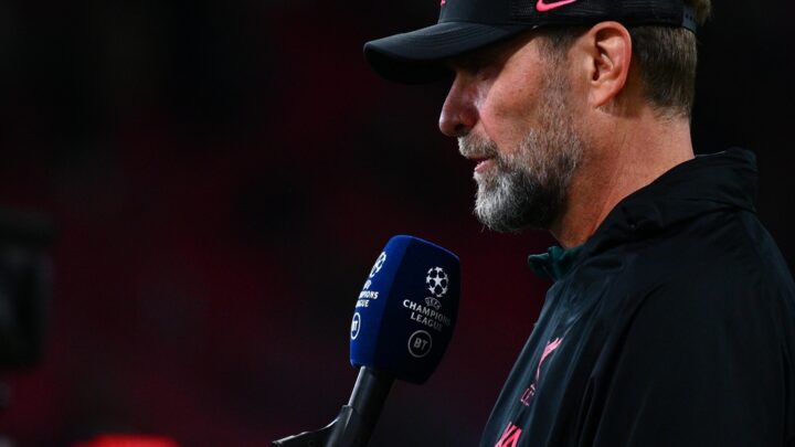 Jürgen Klopp durante un'intervista