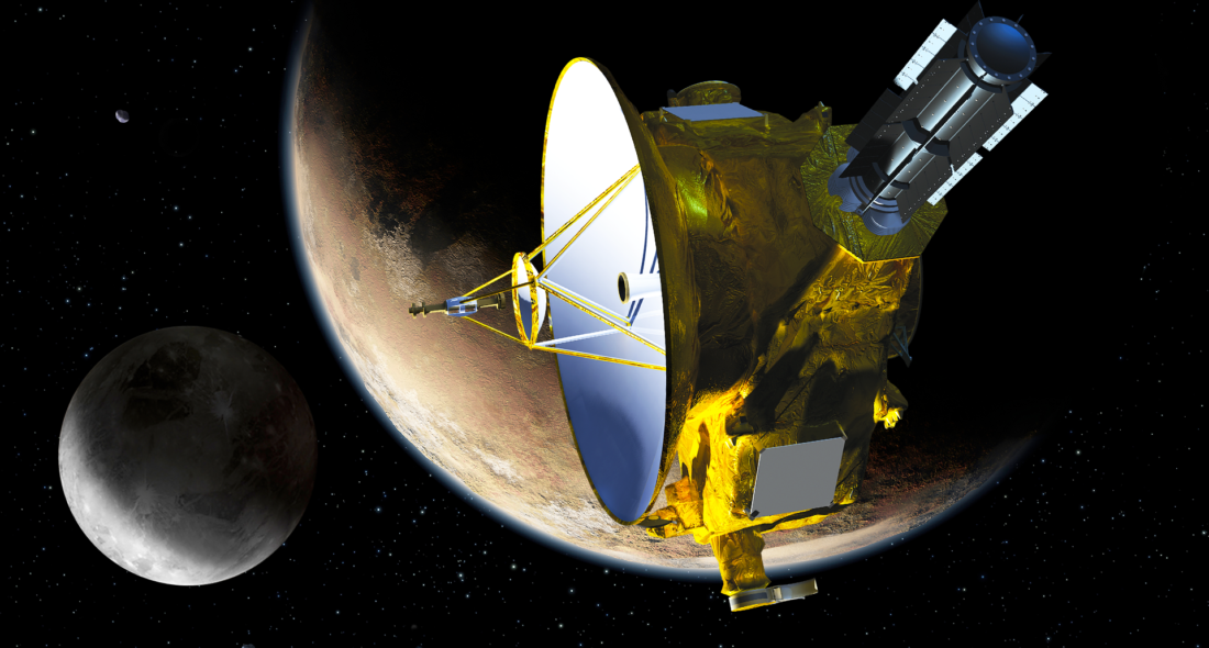Sonda New Horizons in esplorazione spaziale