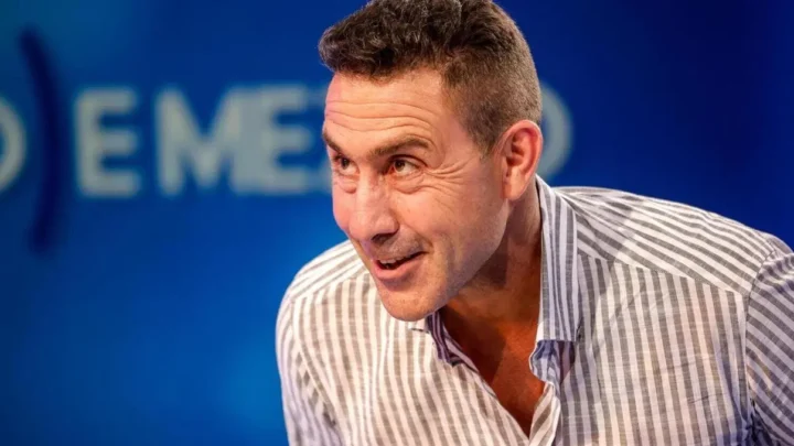Roberto Vannacci durante la trasmissione In onda su La7
