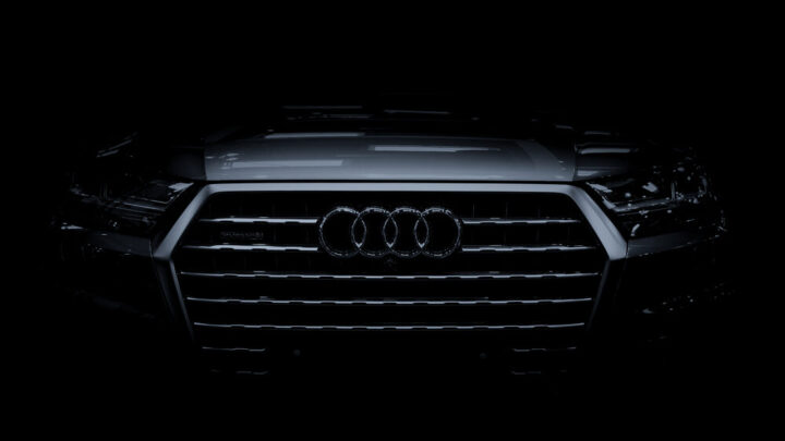 Audi A2 e-tron in movimento