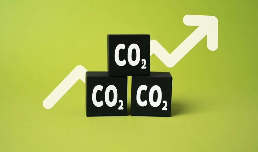 Grafico sul prezzo delle quote di CO2