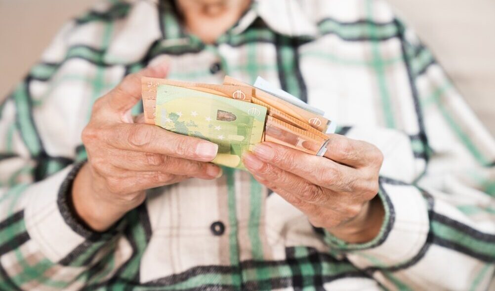 Grafico sull'andamento delle pensioni in Italia
