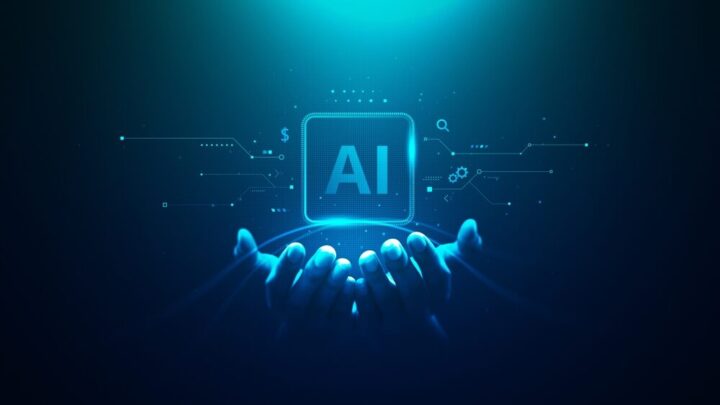 Grafico sull'andamento dei titoli legati all'intelligenza artificiale