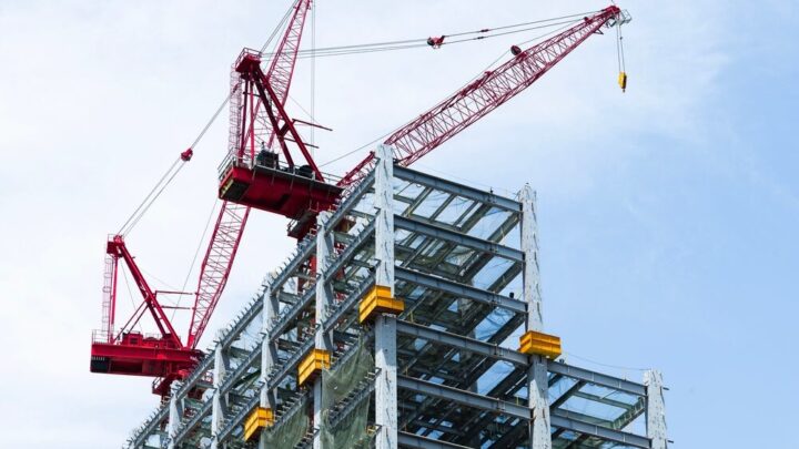 Cantiere edile in Italia